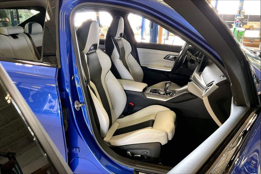 used 2023 BMW M3 car, priced at $90,481