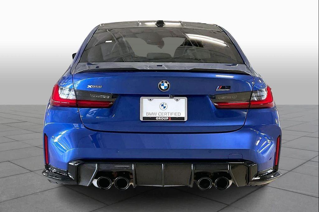 used 2023 BMW M3 car, priced at $90,481