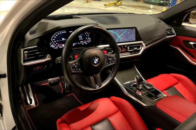 used 2022 BMW M3 car, priced at $76,901