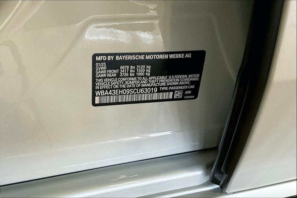 new 2025 BMW 750e car, priced at $114,070