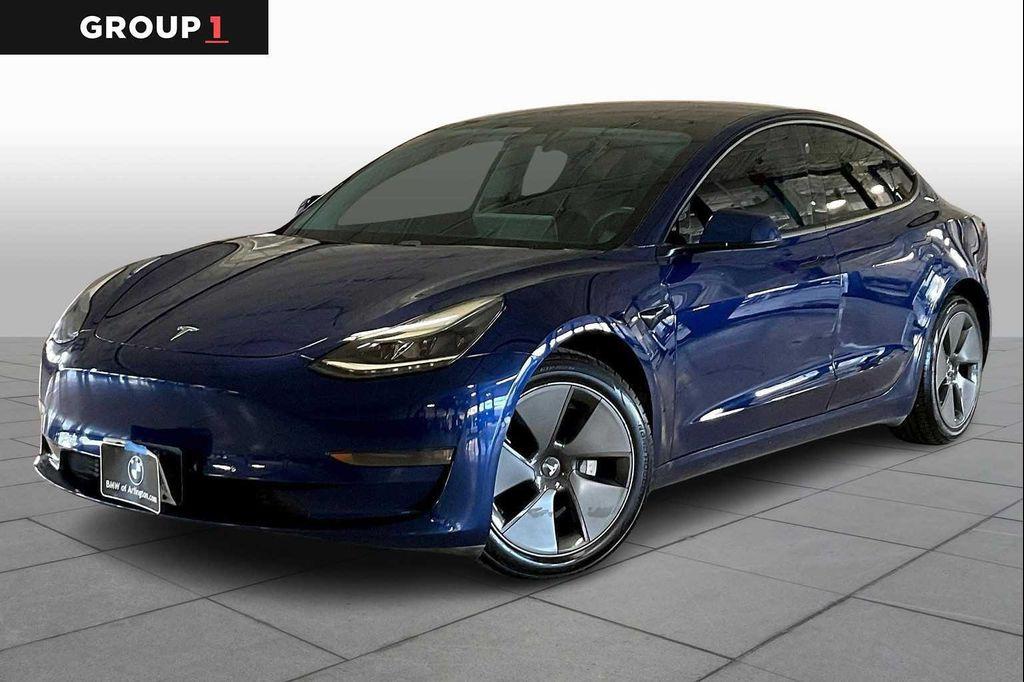used 2021 Tesla Model 3 car, priced at $23,483