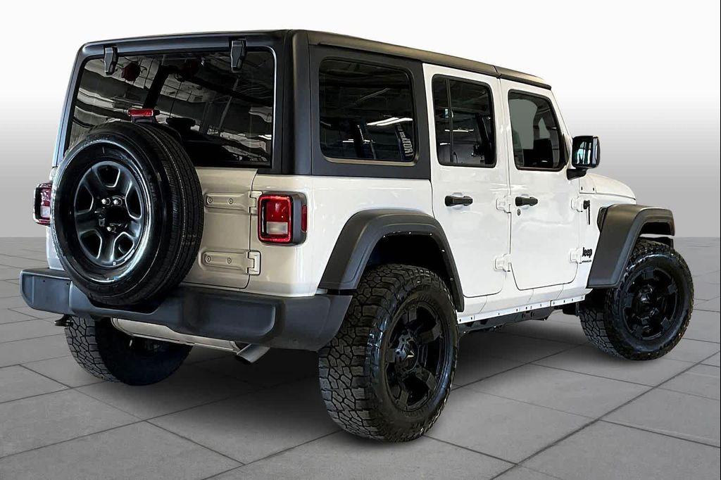 used 2023 Jeep Wrangler car, priced at $28,481
