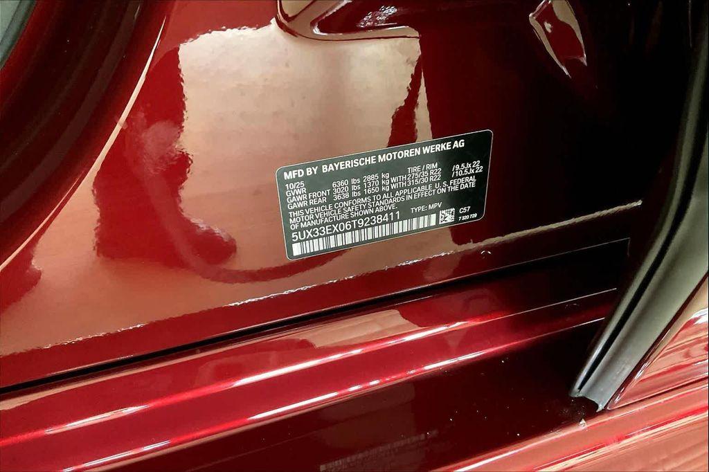 new 2026 BMW X6 car, priced at $87,600