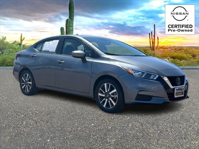 used 2021 Nissan Versa car, priced at $14,385