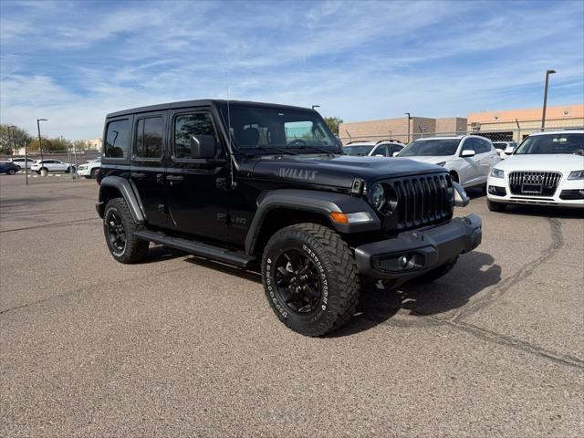 used 2021 Jeep Wrangler car, priced at $31,117