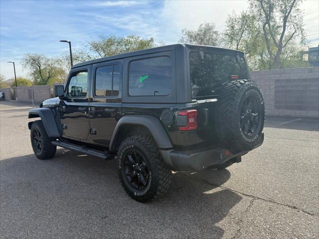 used 2021 Jeep Wrangler car, priced at $31,117