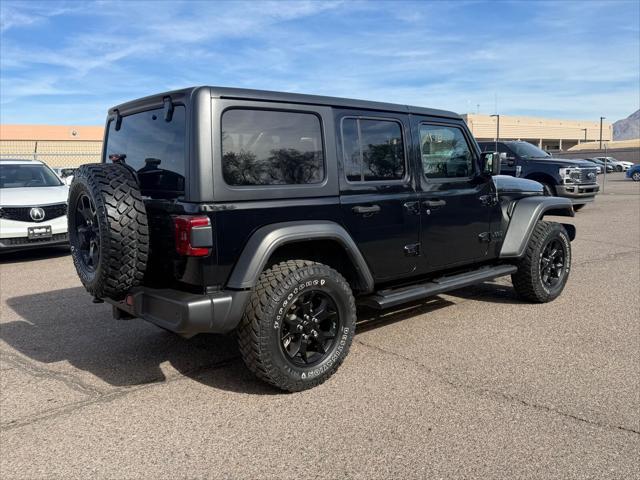 used 2021 Jeep Wrangler car, priced at $31,117