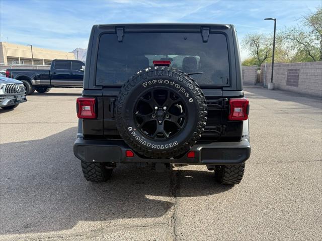 used 2021 Jeep Wrangler car, priced at $31,117