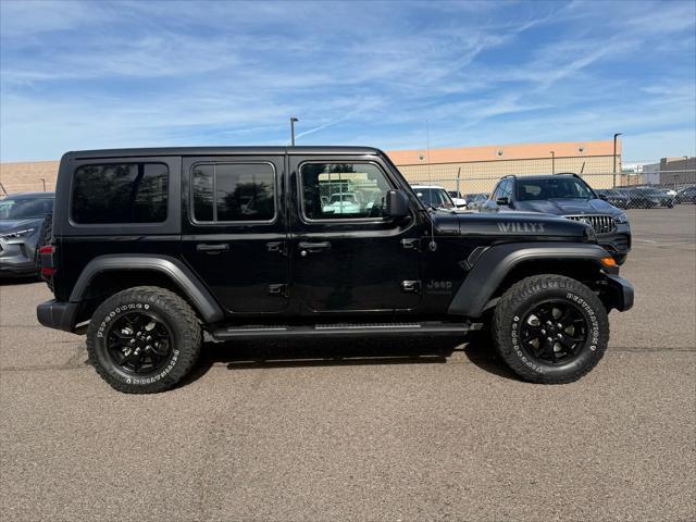 used 2021 Jeep Wrangler car, priced at $31,117