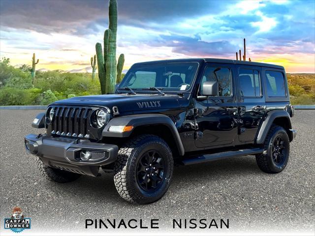 used 2021 Jeep Wrangler car, priced at $29,956