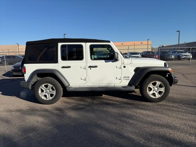 used 2020 Jeep Wrangler Unlimited car, priced at $28,447