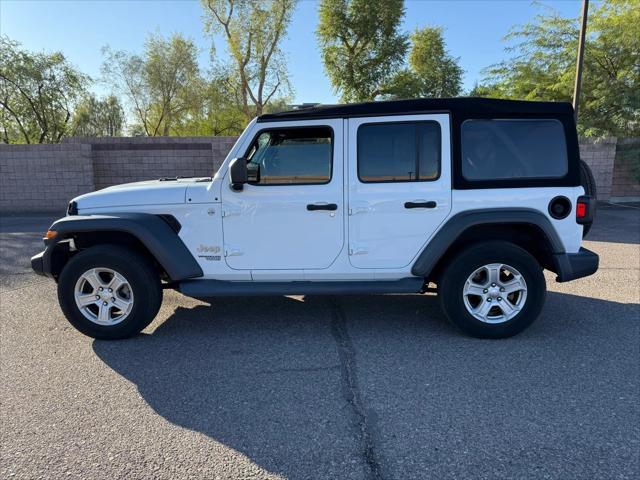 used 2020 Jeep Wrangler Unlimited car, priced at $28,447