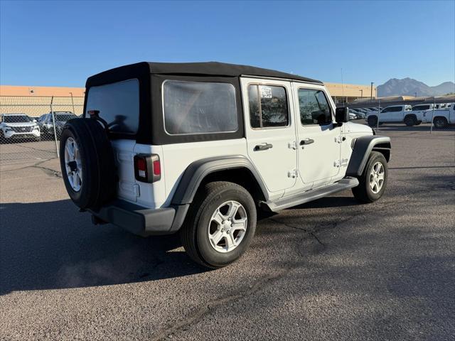 used 2020 Jeep Wrangler Unlimited car, priced at $28,447