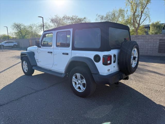 used 2020 Jeep Wrangler Unlimited car, priced at $28,447