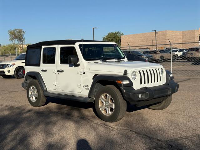 used 2020 Jeep Wrangler Unlimited car, priced at $28,447