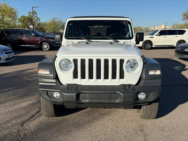 used 2020 Jeep Wrangler Unlimited car, priced at $28,447