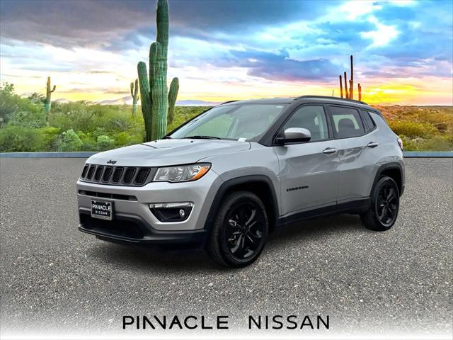 used 2021 Jeep Compass car, priced at $17,801