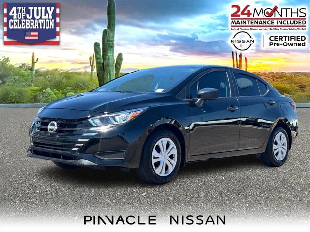 used 2024 Nissan Versa car, priced at $16,988