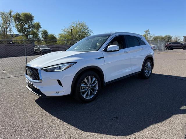 used 2021 INFINITI QX50 car, priced at $26,221