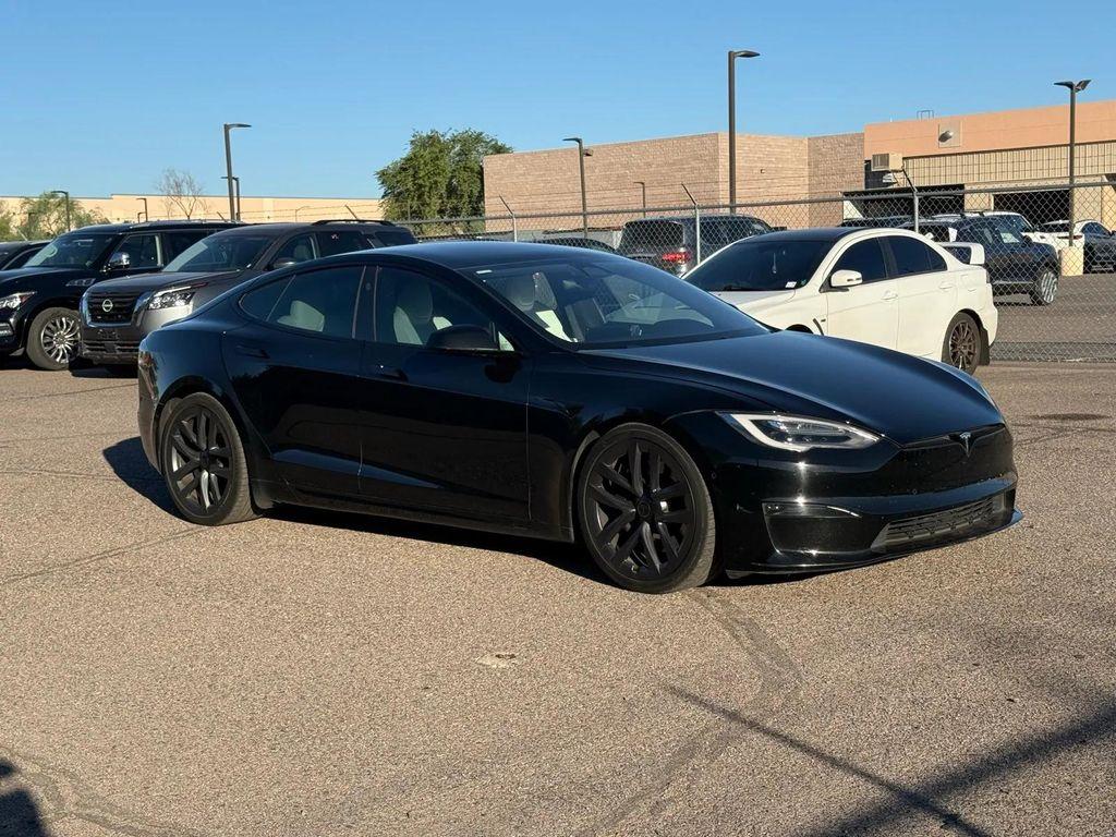used 2021 Tesla Model S car, priced at $45,984