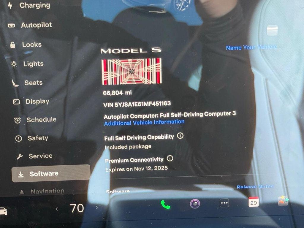 used 2021 Tesla Model S car, priced at $45,984