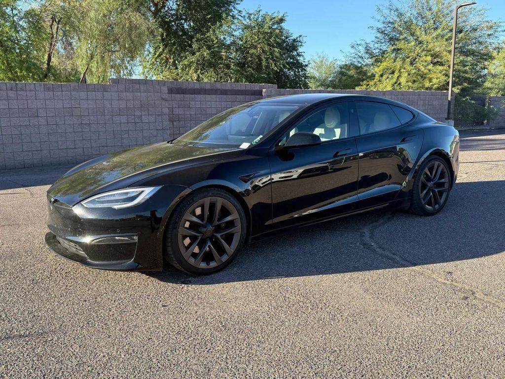 used 2021 Tesla Model S car, priced at $45,984