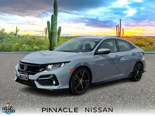 used 2021 Honda Civic car, priced at $23,376