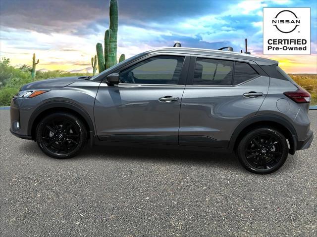 used 2024 Nissan Kicks car, priced at $20,887