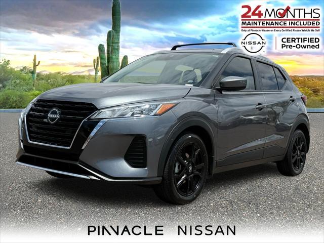 used 2024 Nissan Kicks car, priced at $20,887