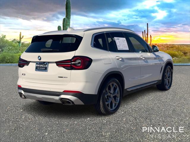 used 2022 BMW X3 car, priced at $31,707