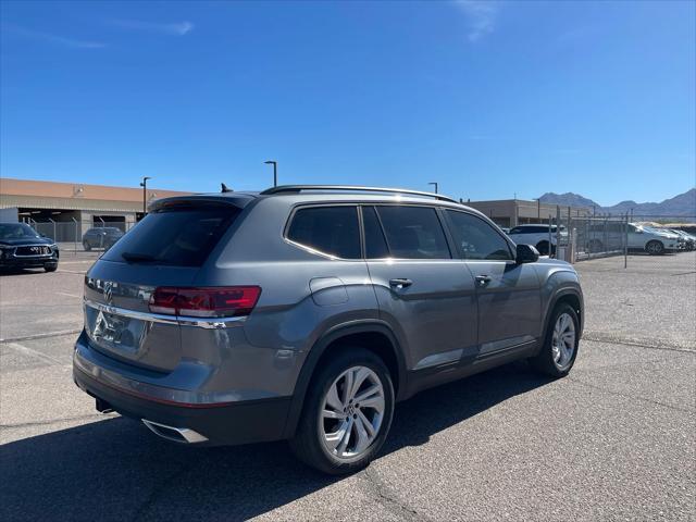 used 2021 Volkswagen Atlas car, priced at $29,630