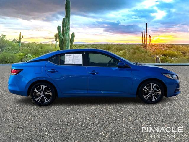 used 2021 Nissan Sentra car, priced at $16,393