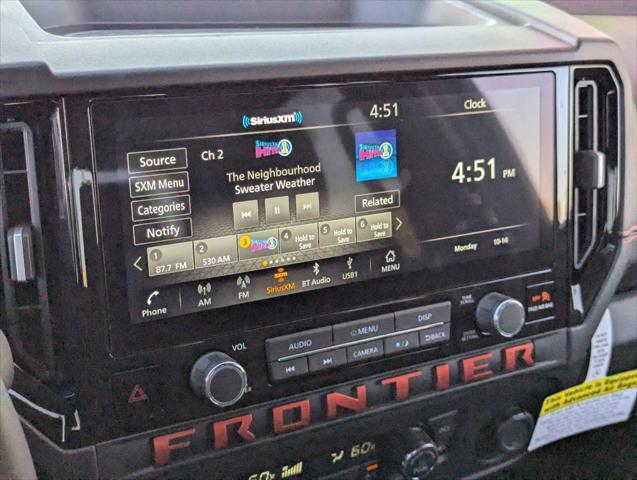 new 2025 Nissan Frontier car, priced at $44,553
