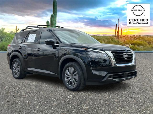 used 2025 Nissan Pathfinder car, priced at $33,989