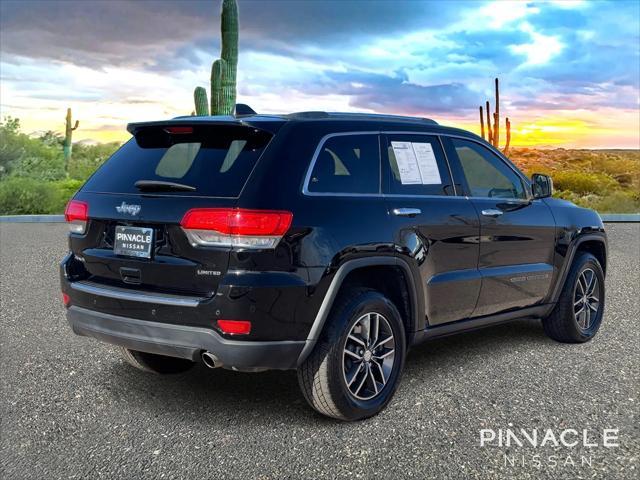 used 2017 Jeep Grand Cherokee car, priced at $13,999