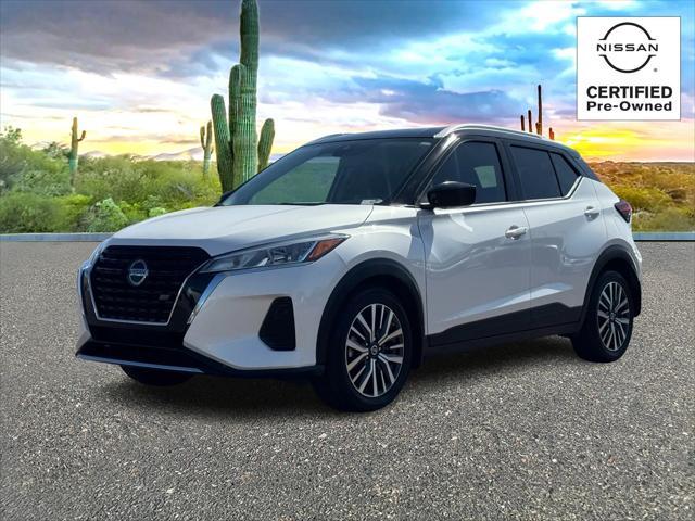 used 2021 Nissan Kicks car, priced at $14,988