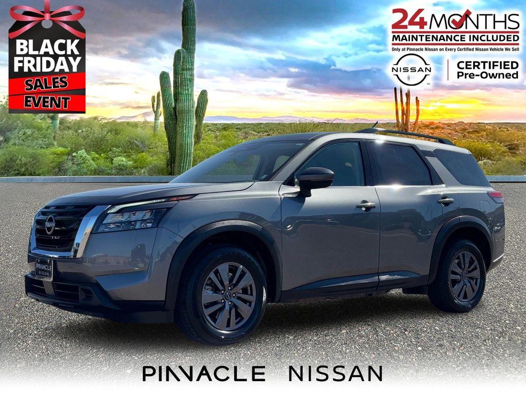 used 2024 Nissan Pathfinder car, priced at $29,477