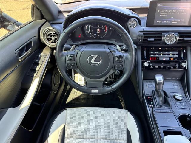 used 2023 Lexus IS 350 car, priced at $45,788