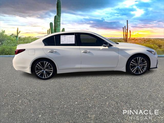 used 2023 INFINITI Q50 car, priced at $31,892