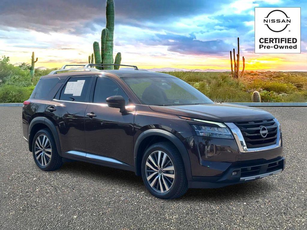 used 2022 Nissan Pathfinder car, priced at $32,487