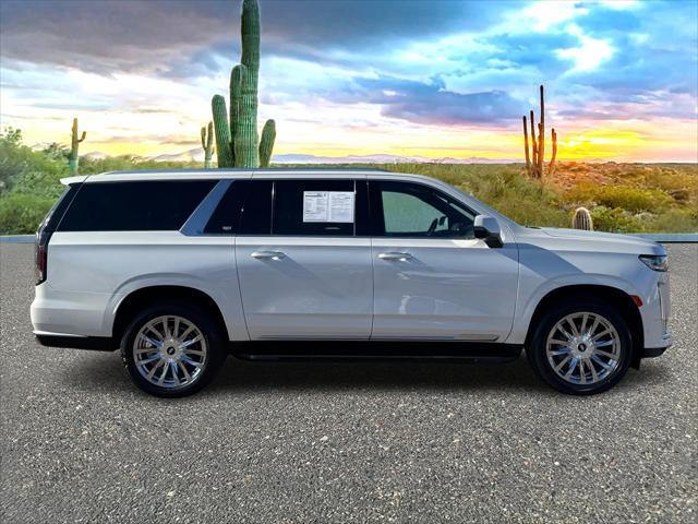 used 2021 Cadillac Escalade ESV car, priced at $63,225