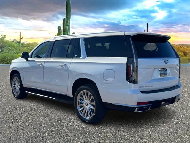 used 2021 Cadillac Escalade ESV car, priced at $63,225