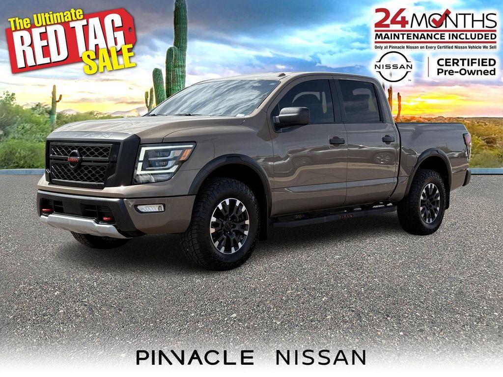 used 2021 Nissan Titan car, priced at $35,477
