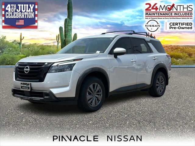 used 2024 Nissan Pathfinder car, priced at $30,898