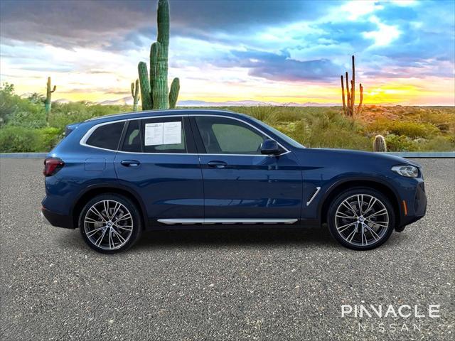 used 2022 BMW X3 car, priced at $27,570