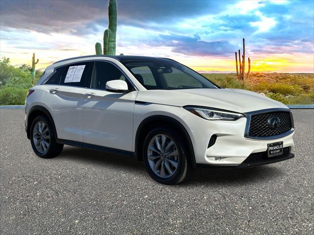 used 2021 INFINITI QX50 car, priced at $23,685