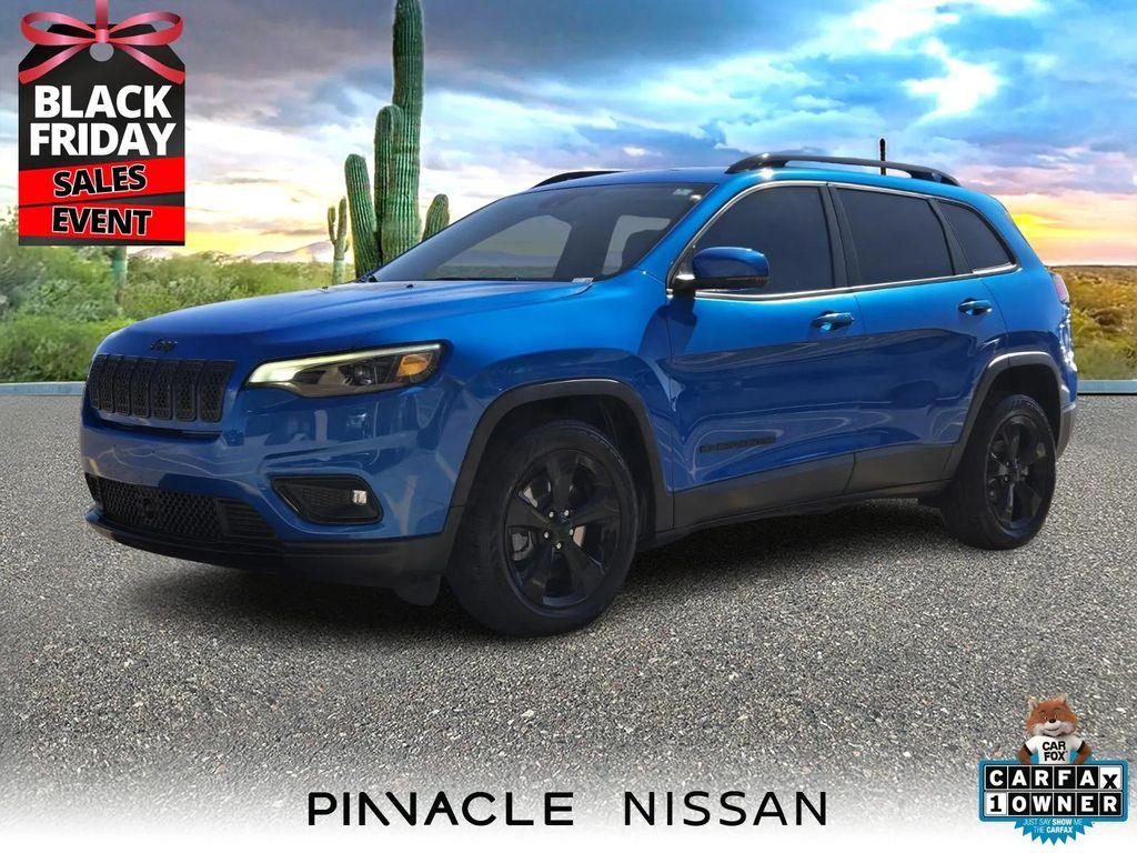 used 2021 Jeep Cherokee car, priced at $15,982