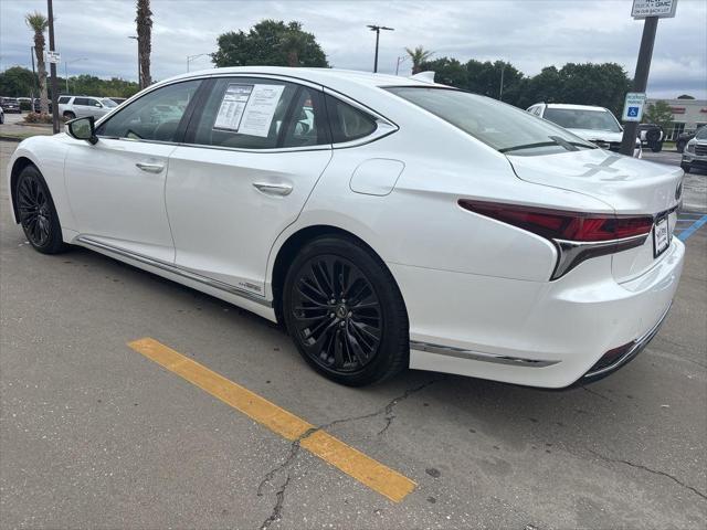 used 2018 Lexus LS 500h car, priced at $42,995