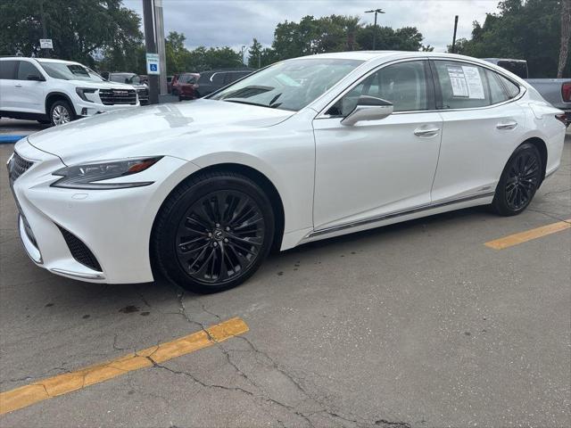 used 2018 Lexus LS 500h car, priced at $42,995