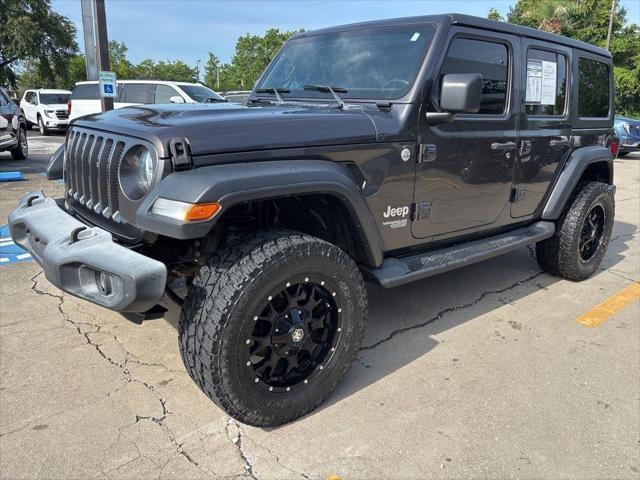 used 2019 Jeep Wrangler Unlimited car, priced at $24,312